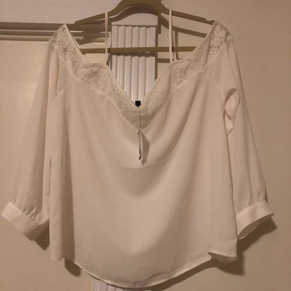 NWT Express cold shoulder blouse